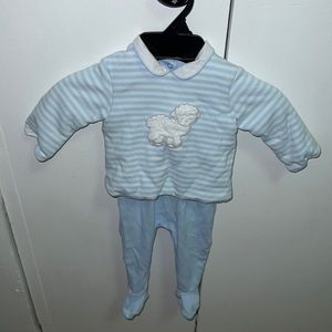 Coconut baby boy snap one piece sz 6-12 month